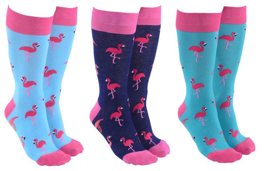 Pink Flamingo Socks