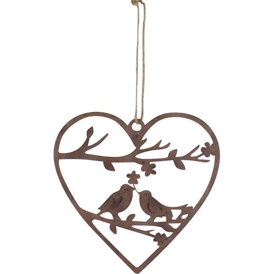 Bird Hanging Heart