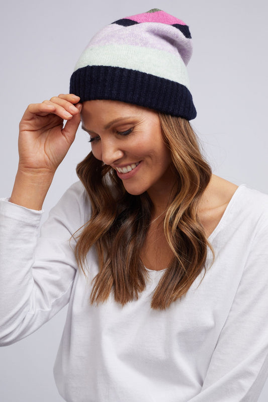 Aria Stripe Beanie