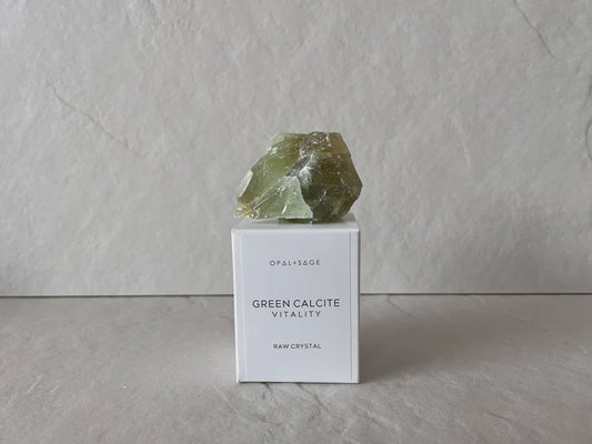 Green Calcite- Vitality