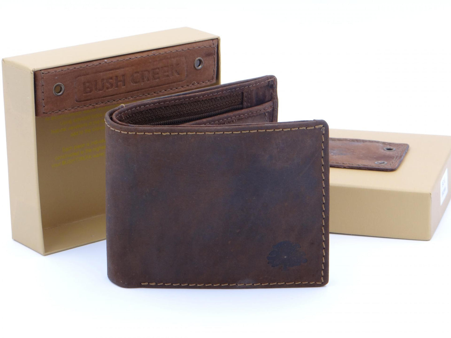 Buck Leather Wallet