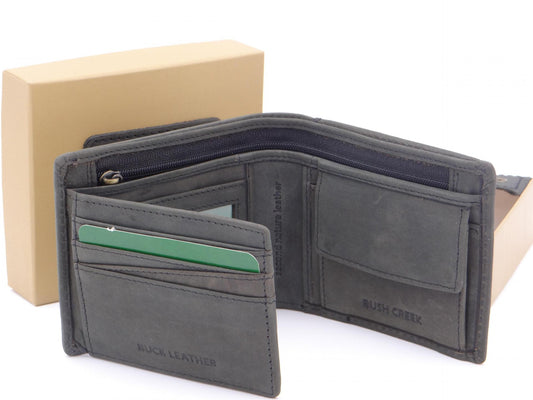 Buck Leather Wallet