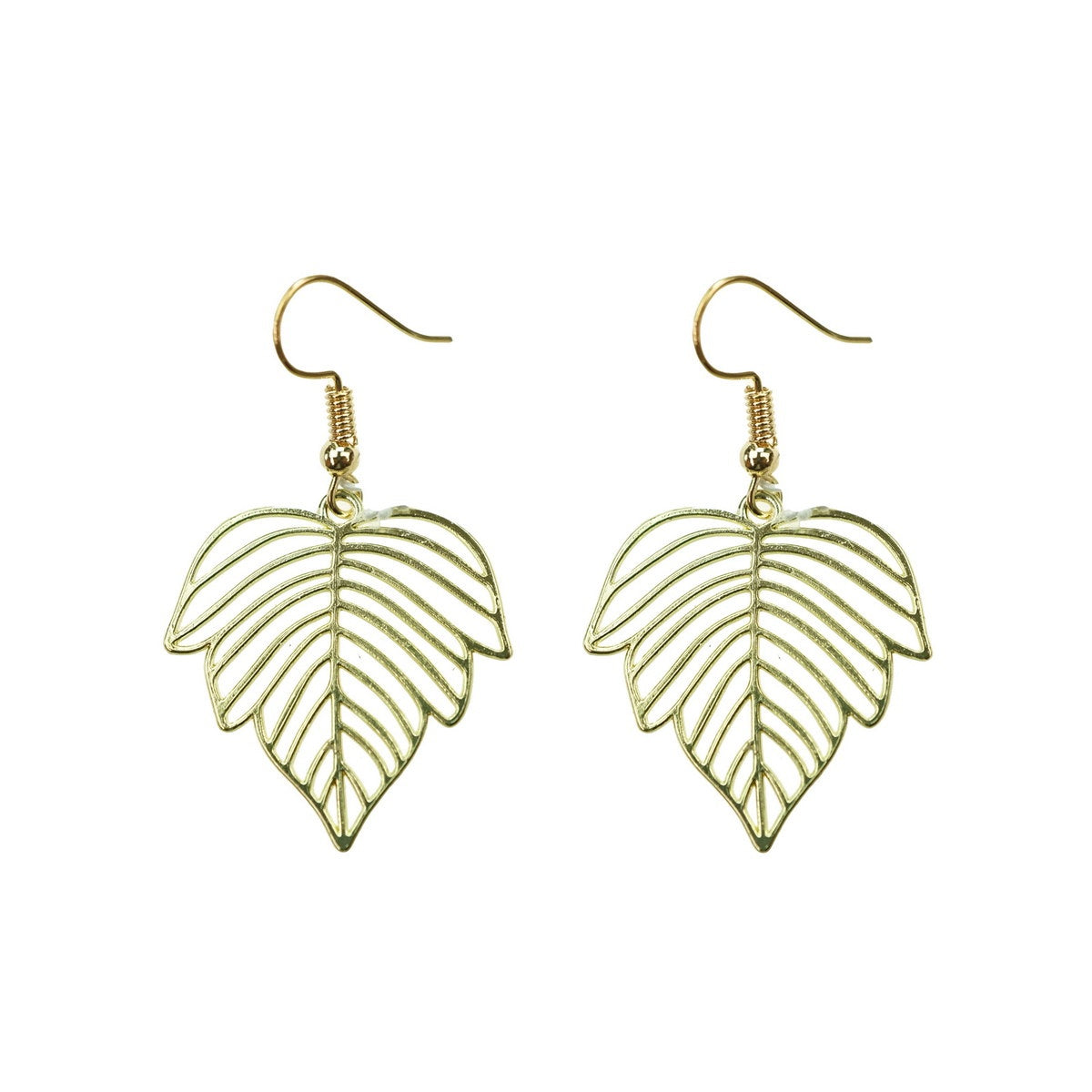 Gold Leaf Earrings
