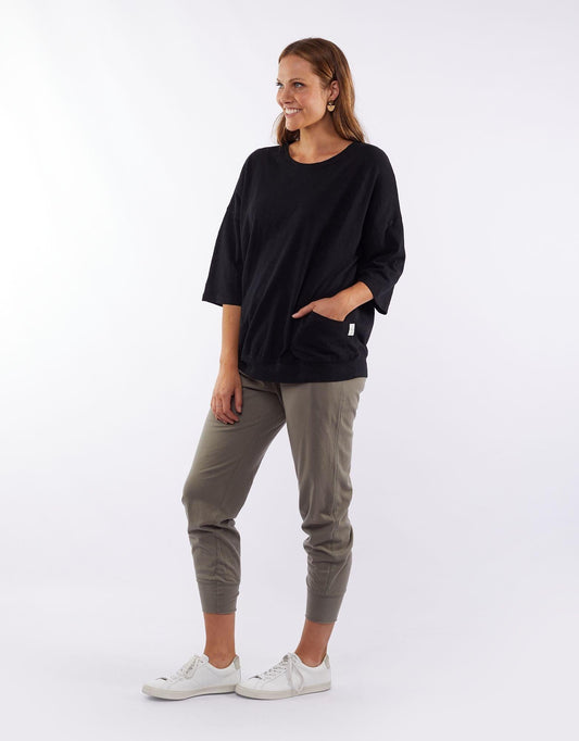 Maizie Sweat Black