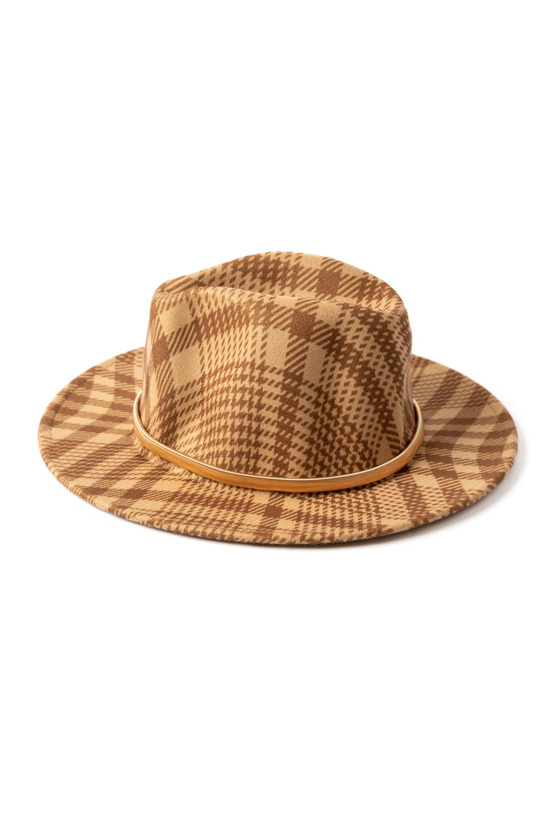Plaid Fedora